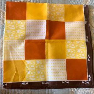 Authentic Mcm mini scarf